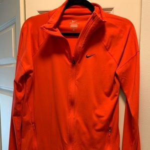 Nike dry fit zip jacket
